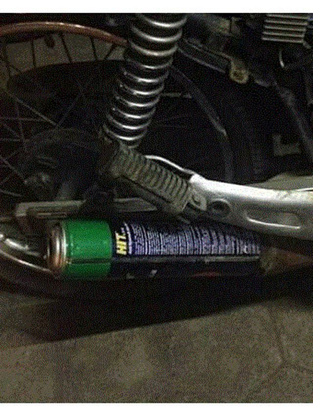 Modifikasi Nyeleneh Knalpot Sepeda Motor Ini Bikin Tepuk Jidat