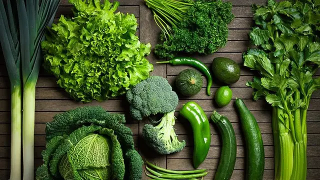 Sayuran Hijau. (foto: Pinterest/The Swag).