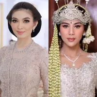 Lihat di sini beberapa potret detail makeup flawless para public figure saat pakai kebaya.