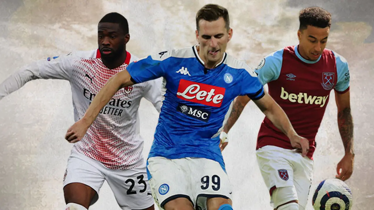 Ilustrasi - Fikayo Tomori, Arkadiusz Milik, Jesse Lingard