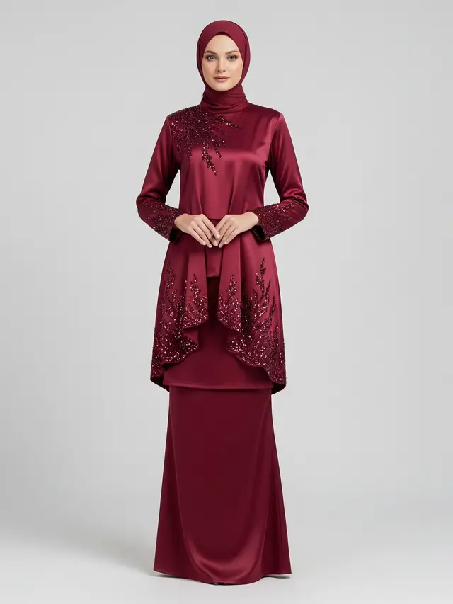 Model Baju Kurung Melayu Modern Terbaru 2025: