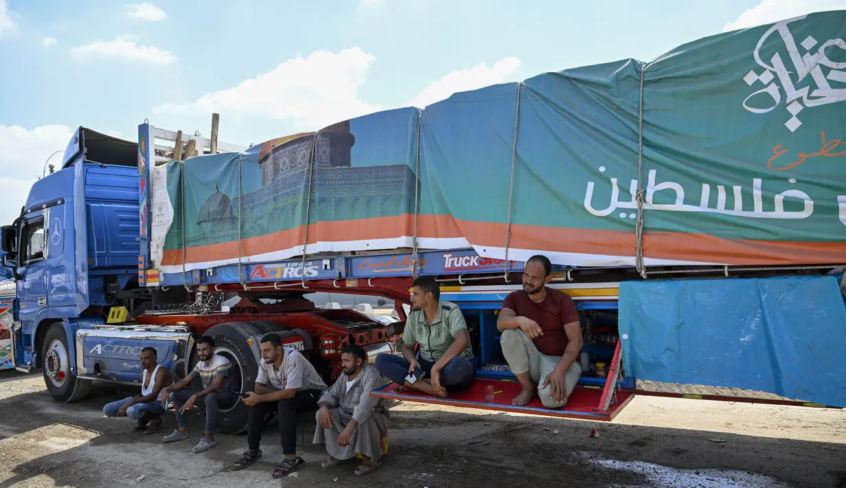 Sementara Israel, yang secara ketat membatasi bantuan yang diizinkan masuk ke Jalur Gaza, berulang kali menolak tuduhan tentang kelaparan sengaja dalam perang yang telah berlangsung selama 22 bulan tersebut. (Khaled DESOUKI/AFP)
