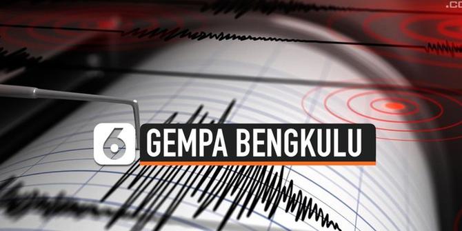 VIDEO: Gempa Magnitudo 5 Kembali Guncang Bengkulu