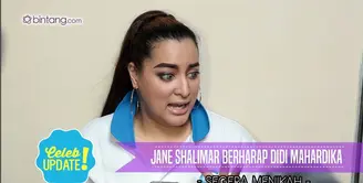 Jane Shalimar tidak mau lagi berhubungan dengan Didi Mahardika.