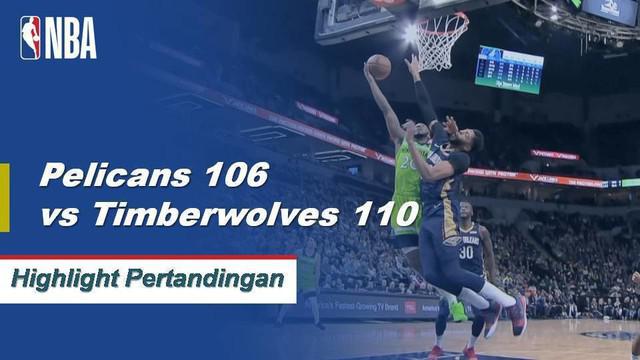 Karl-Anthony Towns menempatkan 27 poin dengan 27 rebound karir dalam kemenangan kandang Timberwolves.