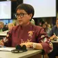 Menteri Luar Negeri Republik Indonesia (Menlu RI) Retno Marsudi dalam pertemuan Global Refugee Forum PBB di Jenewa, Swiss, pada Rabu (13/12/2023). (Dok: Kemlu RI)