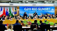 Konferensi Tingkat Tinggi G20 Brasil. KTT G20 Brasil diselenggarakan pada 18-19 November 2024 di Museum of Modern Art, Rio de Janeiro. (Dok Kemenko Perekonomian)