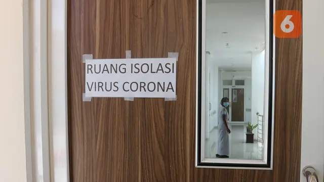 ruang isolasi RS Undata Palu