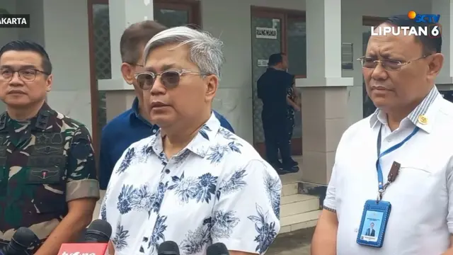 Putra Try Sutrisno, Taufik Dwi Cahyono mengungkapkan kondisi kesehatan sang bapak sebelum meninggal dunia. (Foto: Tangkapan Layar Liputan6 SCTV)