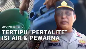 Tertipu "Pertalite" Isi Air dan Pewarna