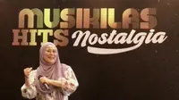 Dewi Yull Ketika Launching Album "Musikilas Hits Nostalgia" di Jakarta Selatan, Jumat (10/3/2023). (Liputan6.com/Alifia Nur Fauziah)