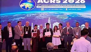 2 Peneliti Indonesia Raih Indroyono Soesilo Award 2026 di Konferensi Penginderaan Jauh Asia