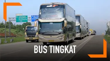 Tol Trans Jawa sedang naik daun. Bagaimana rasanya menjajal tol Trans Jawa dengan naik bus tingkat? Tonton video berikut ini.