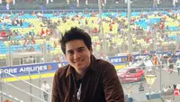 Maxime Bouttier Foto Bareng Bang Chan Stray Kids di F1 Singapura
