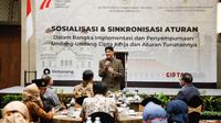 Gubernur Jawa Tengah Ganjar Pranowo mengusulkan kepada Satuan Tugas (Satgas) Percepatan Sosialisasi Undang-Undang Cipta Kerja (UU Ciptaker) untuk menghadirkan layanan informasi publik yang interaktif ke masyarakat.