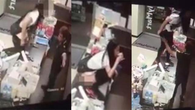 Aneh Wanita Kepergok Kencing Di Meja Kasir Dan Meminumnya