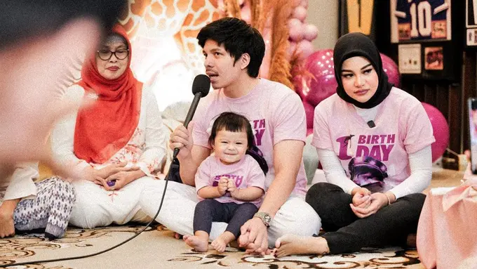 Momen Ulang Tahun Ameena Anak Aurel dan Atta Halilintar, Digelar Sederhana