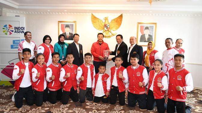 Menpora Motivasi  Atlet  Shokaido yang Bakal Tanding di Ceko 