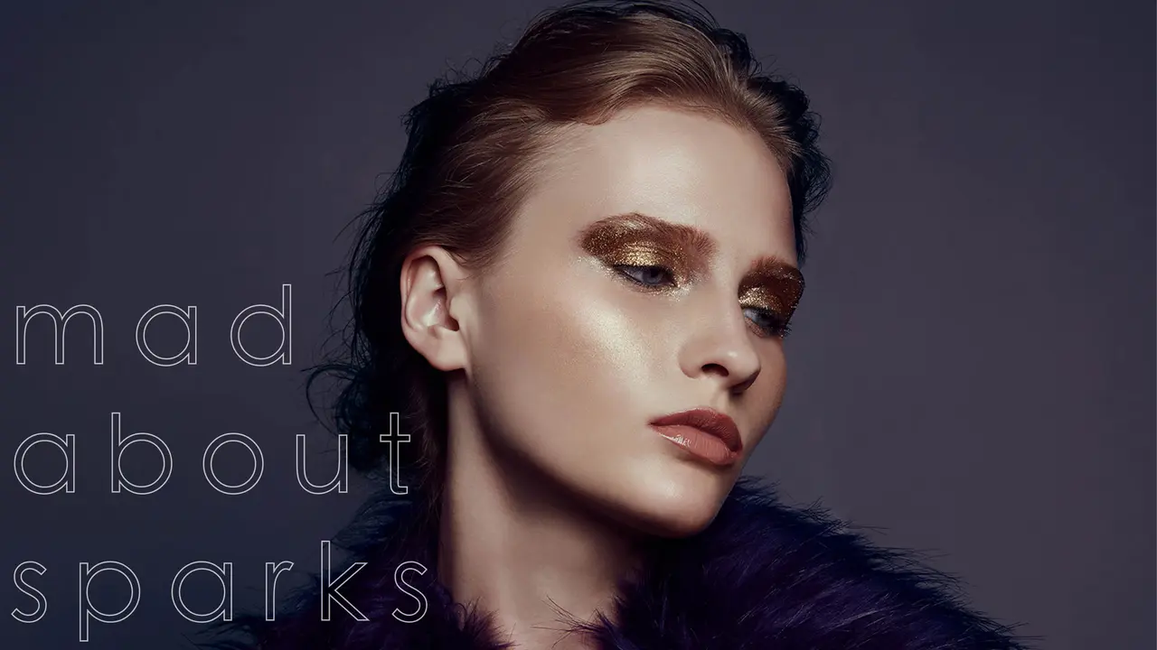 Gaya Kian Modern dan Stylish dengan Aplikasi Riasan Glitter