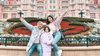 Melalui akun Instagram, Gading Marten sebelumnya membagikan momen saat ia bersama Gisel dan Gempi liburan di Eropa. Saat berada di Paris, ketiganya diketahui kembali mereka ulang pose saat di Disneyland Paris. (Liputan6.com/IG/@gadiiing)