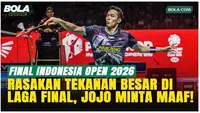 Gagal Juara, Jonatan Christie Akui Tak Mampu Kendalikan Tekanan di Final Indonesia Open