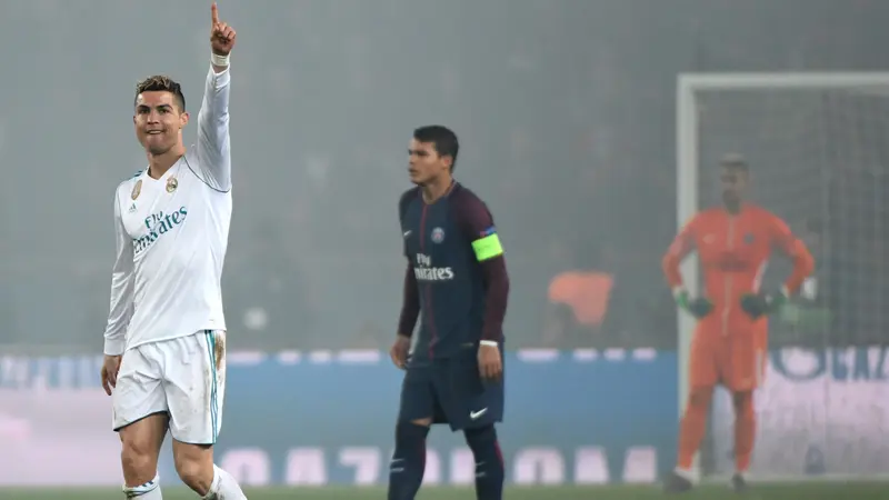 FOTO: Ketika Cristiano Ronaldo Membuat PSG Tak Berdaya