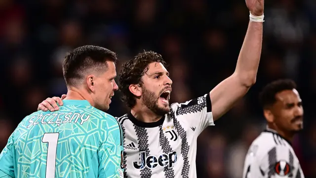 Foto: Momen Wojciech Szczesny Alami Palpitasi Jantung saat Juventus Menjamu Sporting Cp di Leg Pertama Perempat Final Liga Europa