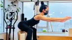 Member Blackpink dikenal menjaga bentuk tubuh dengan berolahraga. Jisoo Blackpink baru-baru ini diketahui aktif menjalani pilates. (Liputan6.com/IG/@pilates.sun)