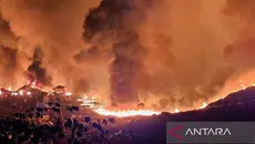 TPA Jatibarang Semarang Terbakar, Api Diduga Dipicu Gas Metana