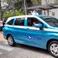 Bluebird mengumumkan penggantian armada taksi menggunakan Toyota Transmover berbasis Avanza terbaru. (Amira Fatimatuz Zahra/Liputan6.com)