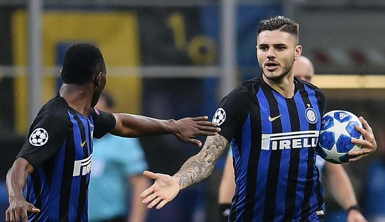 6. Mauro Icardi (Inter Milan) - 7 gol dan 2 assist (AFP/Marco Bertorello)