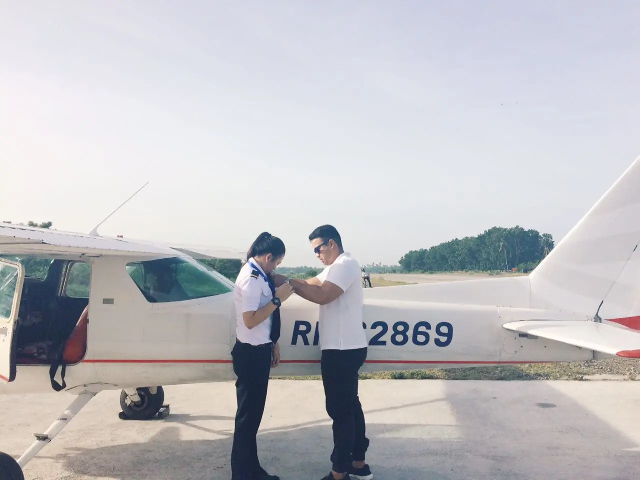 Rachel semakin menikmati perjalanannya untuk menjadi seorang pilot.