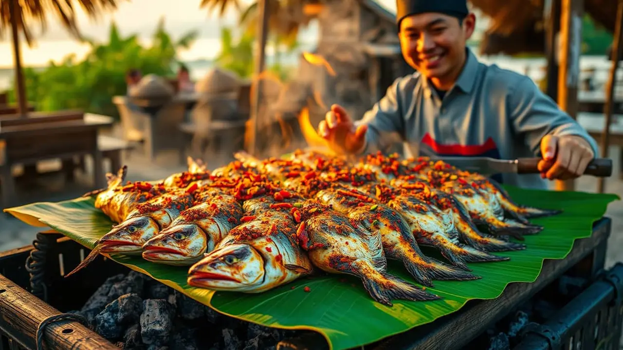Ikan Bakar Manado, Perpaduan Segar dan Pedas Menggugah Selera
