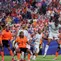 Jan-Paul van Hecke #6 dari Timnas Belanda mencetak gol ketiga timnya selama pertandingan Grup F Piala Dunia 2026 antara Tunisia dan Belanda di Stadion Kansas City pada 26 Juni 2026 di Kansas City, Missouri. (Francois Nel/Getty Images via AFP)