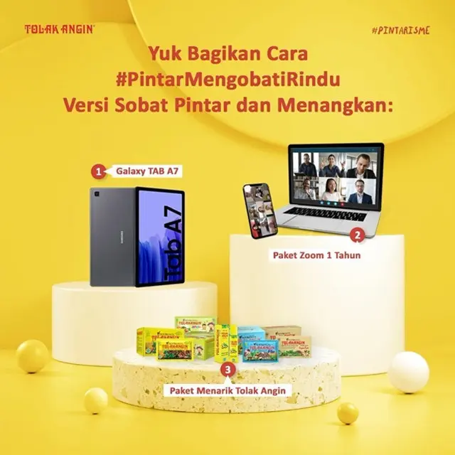 Yuk Bagikan Cara #PintarMengobatiRindu versi Sobat Pintar.