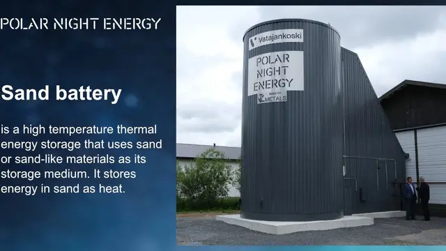 Sand Battery atau Baterai Pasir yang DIkembangkan oleh Polar Night Energy di Finlandia, Dapat Menyimpan Energi Dalam Bentuk Panas
