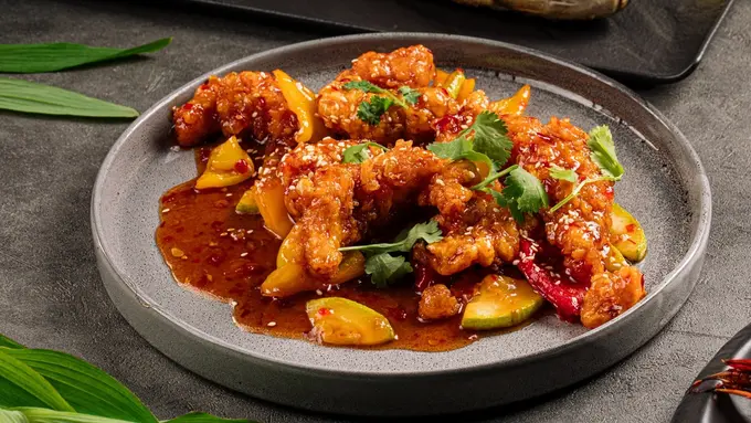 ikan dori fillet crispy asam manis