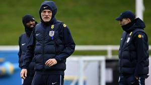 Meskipun begitu, strategi pelatih asal Jerman tersebut akan membuka lebih banyak opsi pemain sekaligus menjaga kondisi fisik para bintang utamanya. (AFP/Paul Ellis)