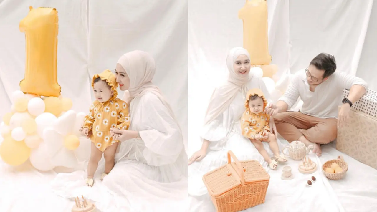 Momen Dian Pelangi Rayakan Ultah Anak Untuk Pertama Kali, Penuh Suka Cita