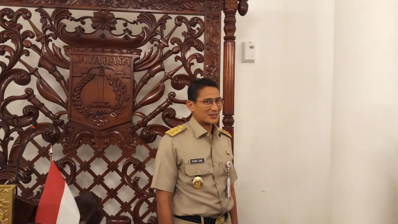 Wakil Gubernur DKI Jakarta Sandiaga Uno