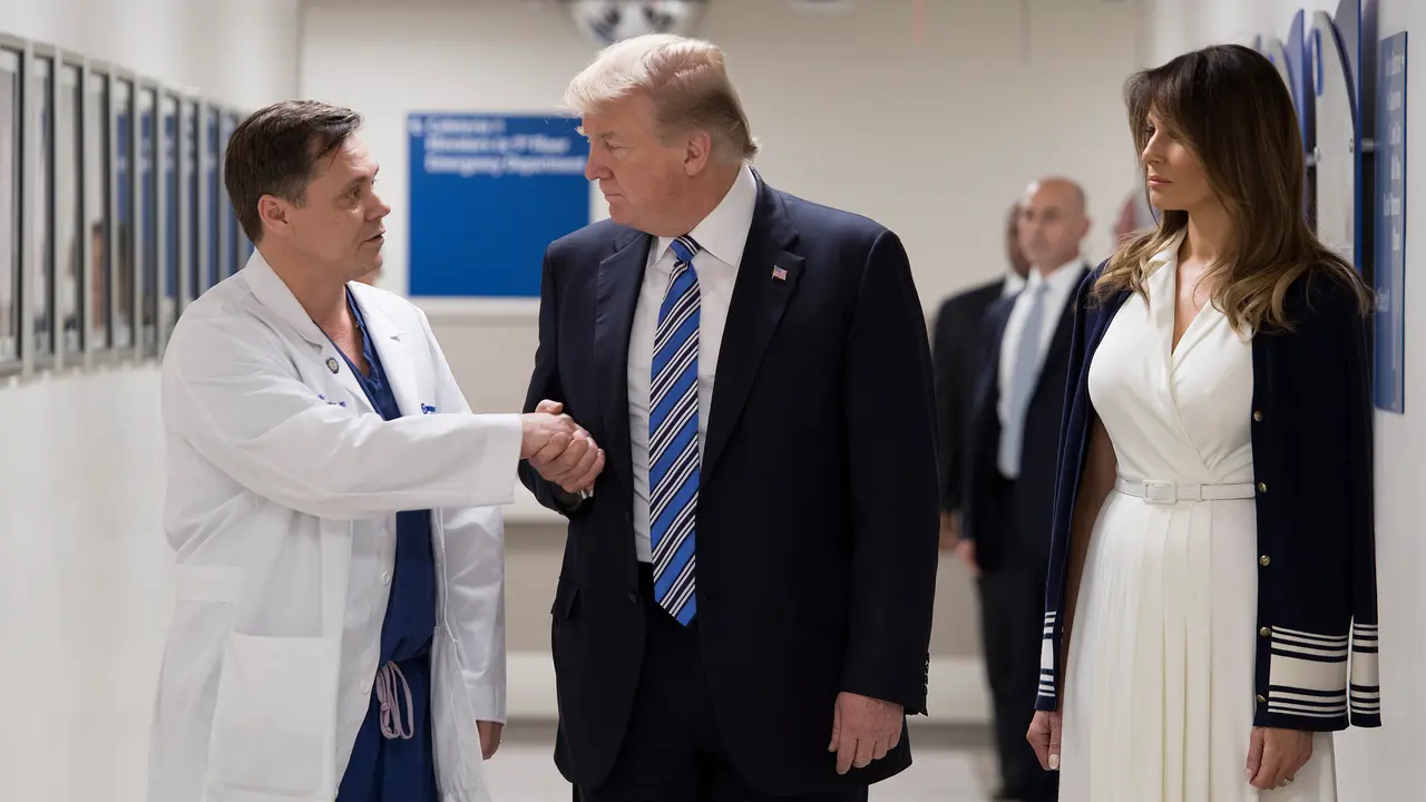 Beri Penghormatan Korban Penembakan Massal, Donald Trump Sambangi Florida