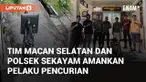 Tim Macan Selatan berhasil menangkap pelaku pencurian dengan pemberatan. Pencurian ini terjadi di Jl. Parit H Husin 2