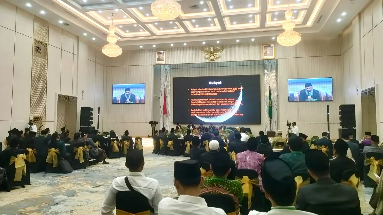 Kementerian Agama (Kemenag) menggelar sidang isbat untuk menentukan Idul Fitri 1446 H/2025 pada Sabtu (29/3/2025).