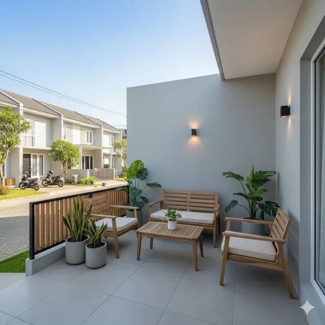Desain Teras Rumah Hook