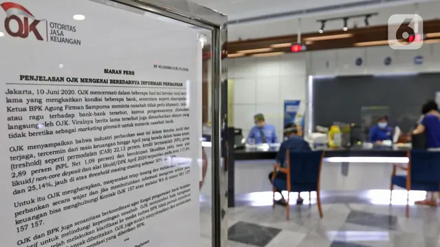 Suasana Kantor Bank Bukopin Ditengah Terjangan Isu