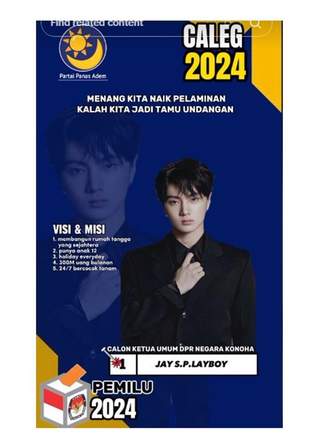 10 Editan Foto Idol K-Pop Jika Jadi Caleg Ini Bikin Geleng Kepala, Kreatif Banget