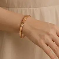 Model Gelang Rose Gold Minimalis (created by AI)