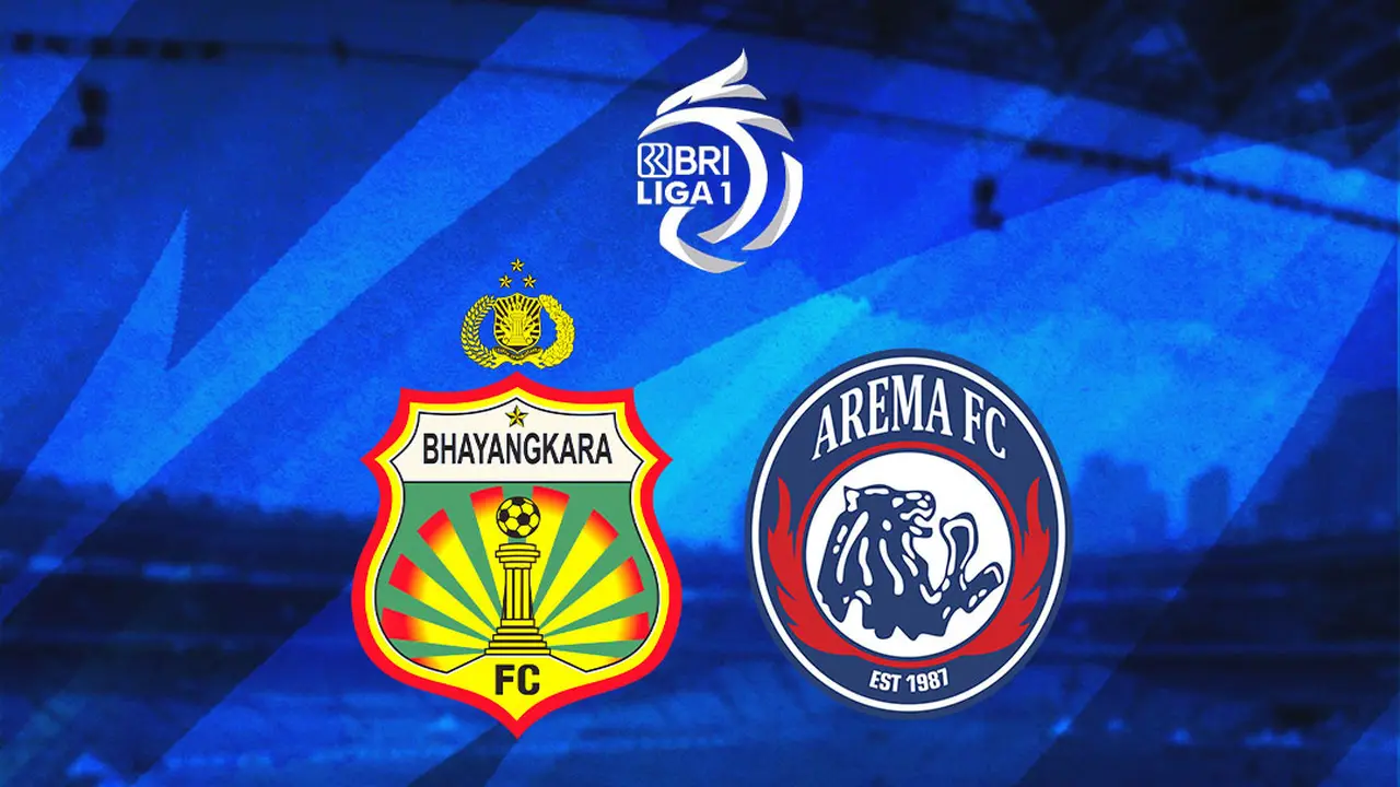BRI Liga 1: Bhayangkara FC Vs Arema FC