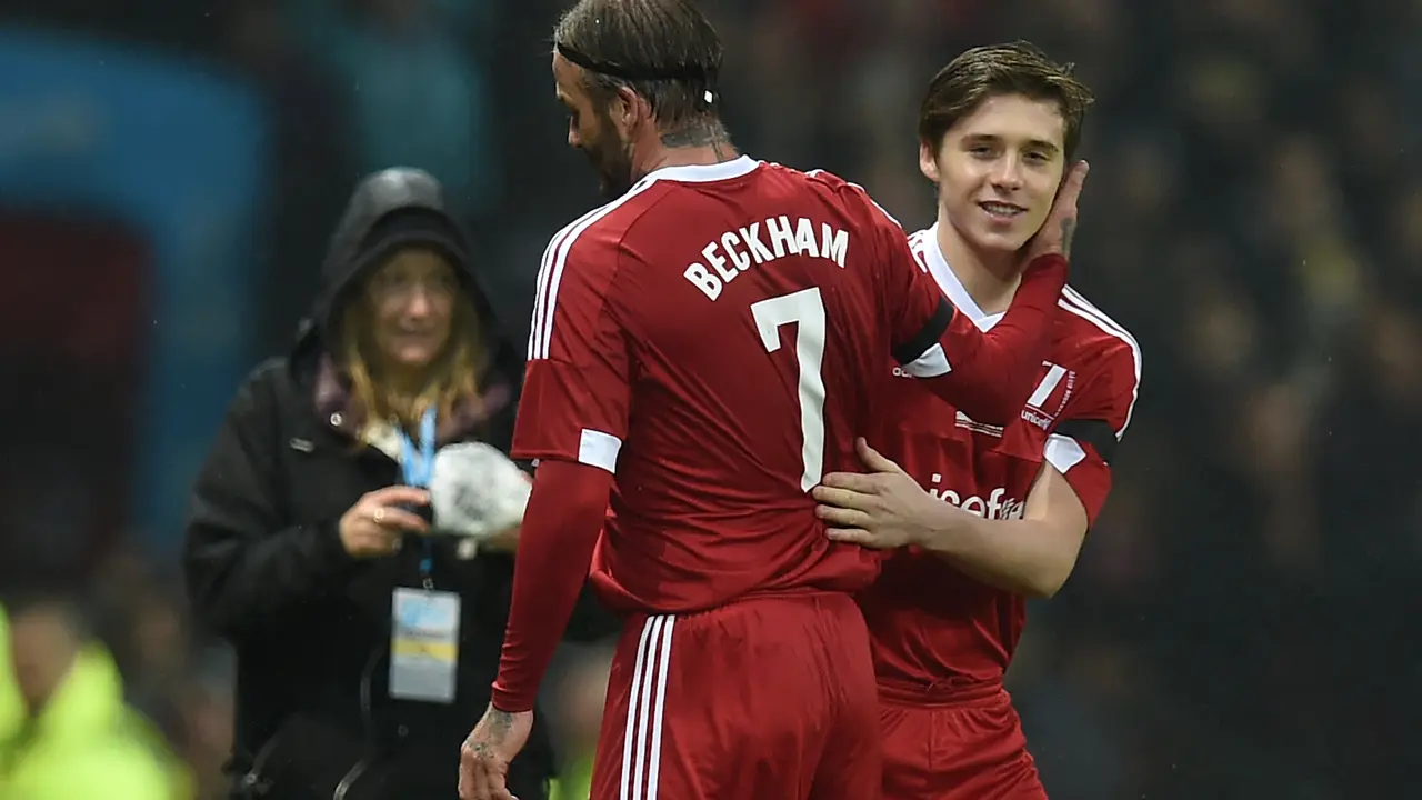 David Beckham dan Brooklyn Beckham