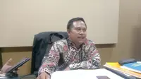 Ketua KPUD Garut Junaidin Basri mengatakan, perubahan nomor urut dapil itu hasil uji publik yang melibatkan DPRD, Bawaslu, Pengurus Parpol dan tokoh masyarakat.(Liputan6.com/Jayadi Supriadin)